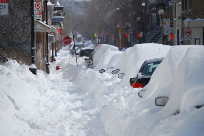 Je voudrais voir l'hiver à Montréal !