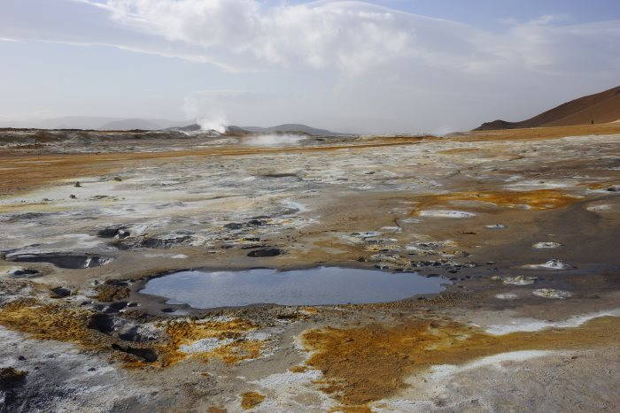 Námafjall et les champs géothermaux et de boues