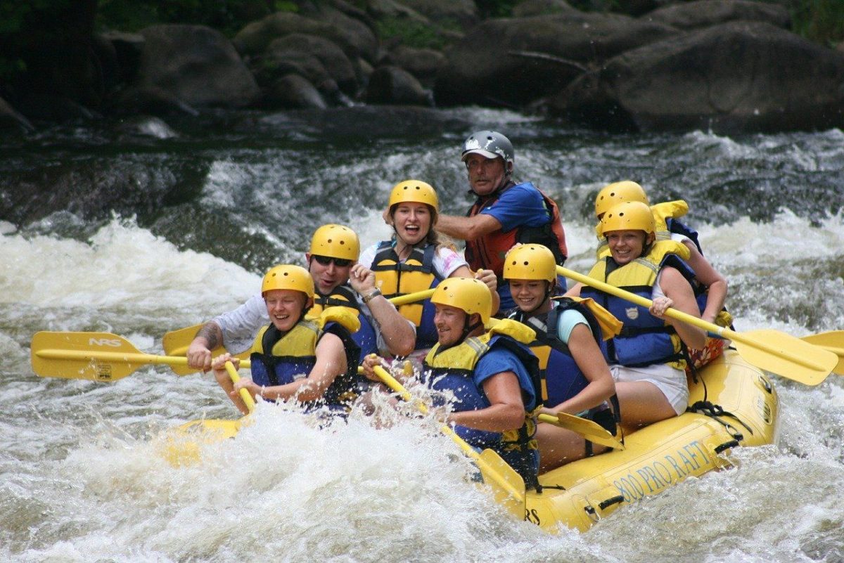 rafting en France