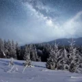 Ciel étoilé en hiver
